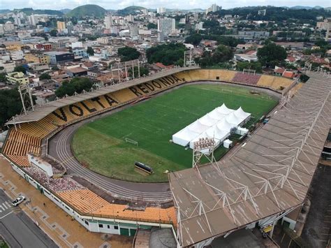 Estádio municipal general raulino de oliveira  A empresa organizadora é a Onix Organização e Produção de evento, comandada por Alexandre Magno Rocha Siqueira